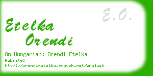 etelka orendi business card